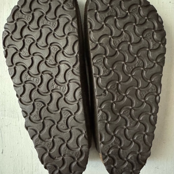 Birkenstock Black Suede Clogs with Buckle - Picture 3 of 7